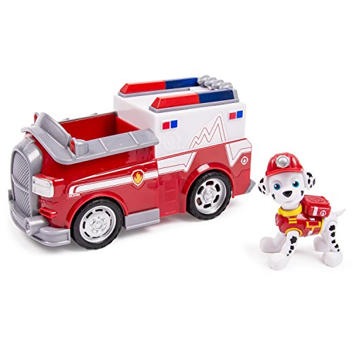 Marshall y su camion de bomberos