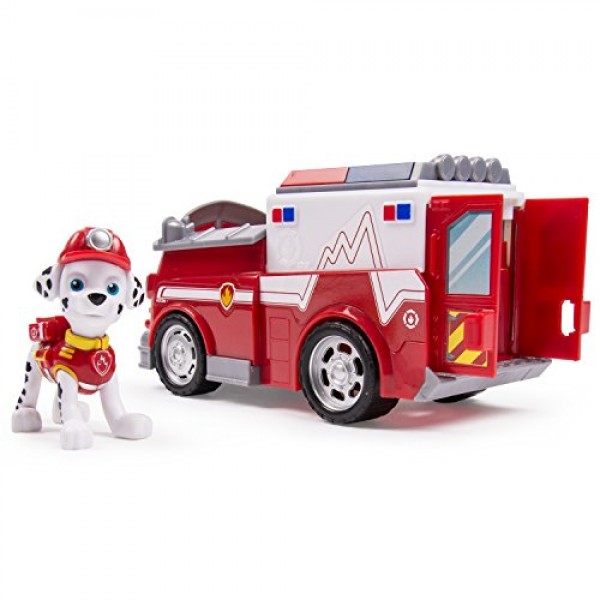 Marshall y su camion de bomberos1
